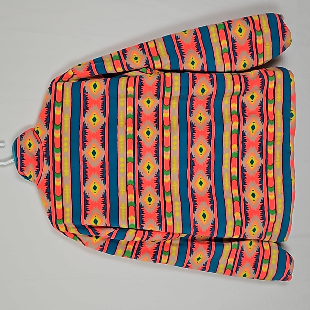 Chubbies Colorblock Aztec Fleece Reversible Jacket - Picture 6 of 7